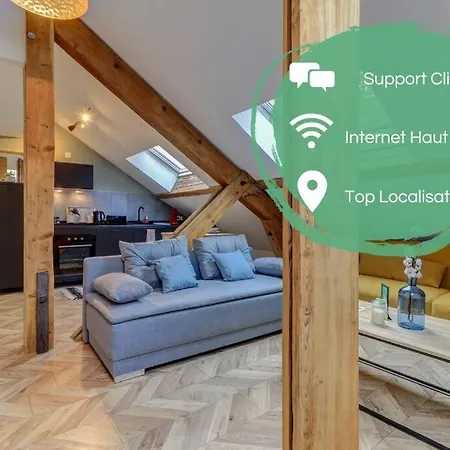 Le Nid Darcy - Centre Historique I Moderne & Cosy Apartman