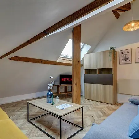 Apartman Le Nid Darcy - Centre Historique I Moderne & Cosy Dijon